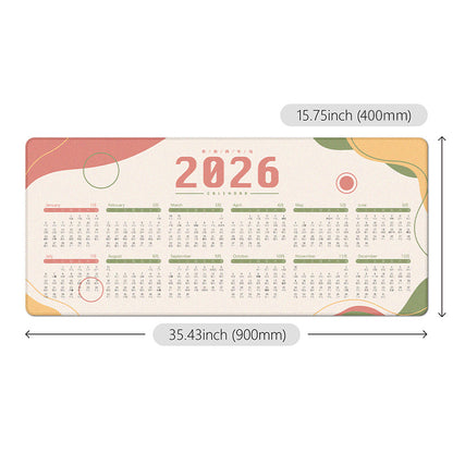 Desk Calendar Mat