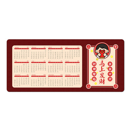Desk Calendar Mat