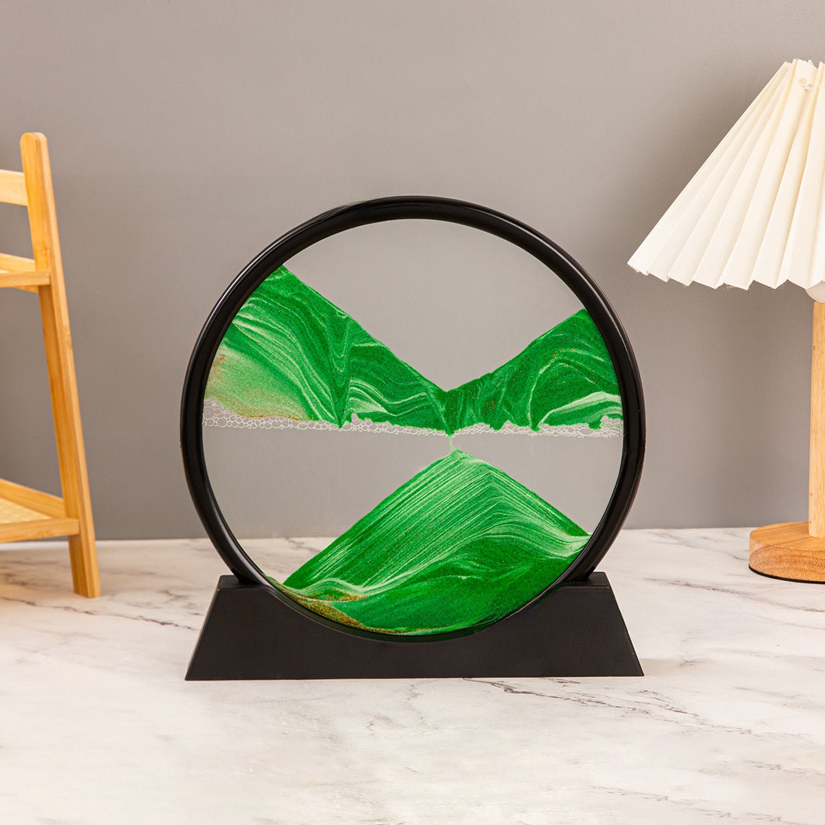 Desktop 3D Sand Art Moving Scene Decoration