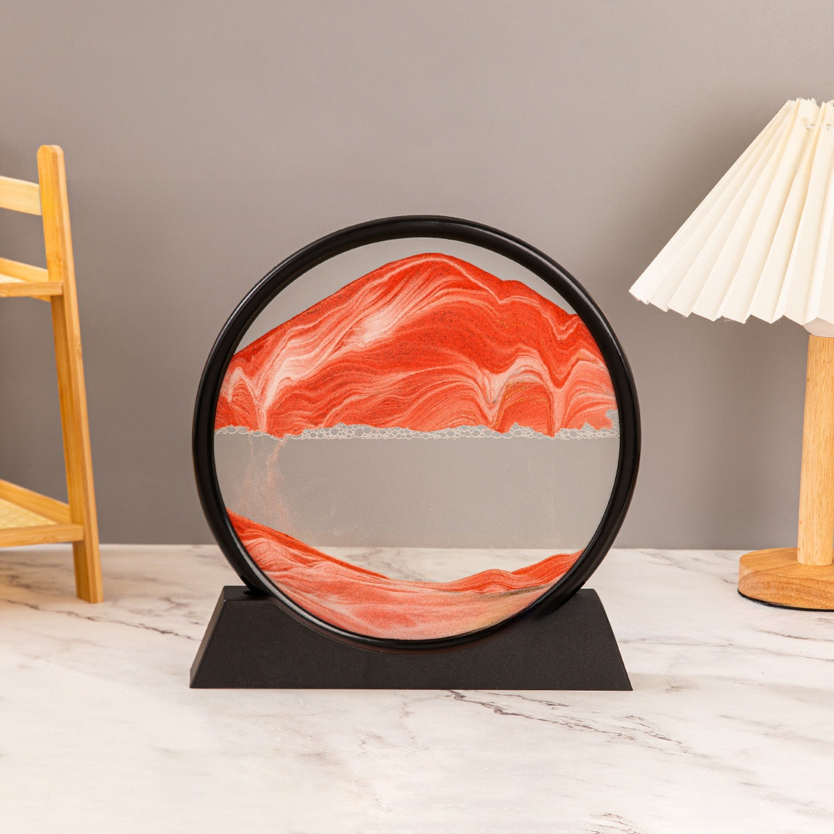 Desktop 3D Sand Art Moving Scene Decoration