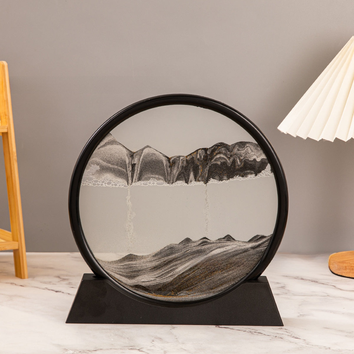 Desktop 3D Sand Art Moving Scene Decoration