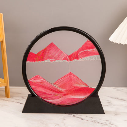 Desktop 3D Sand Art Moving Scene Decoration