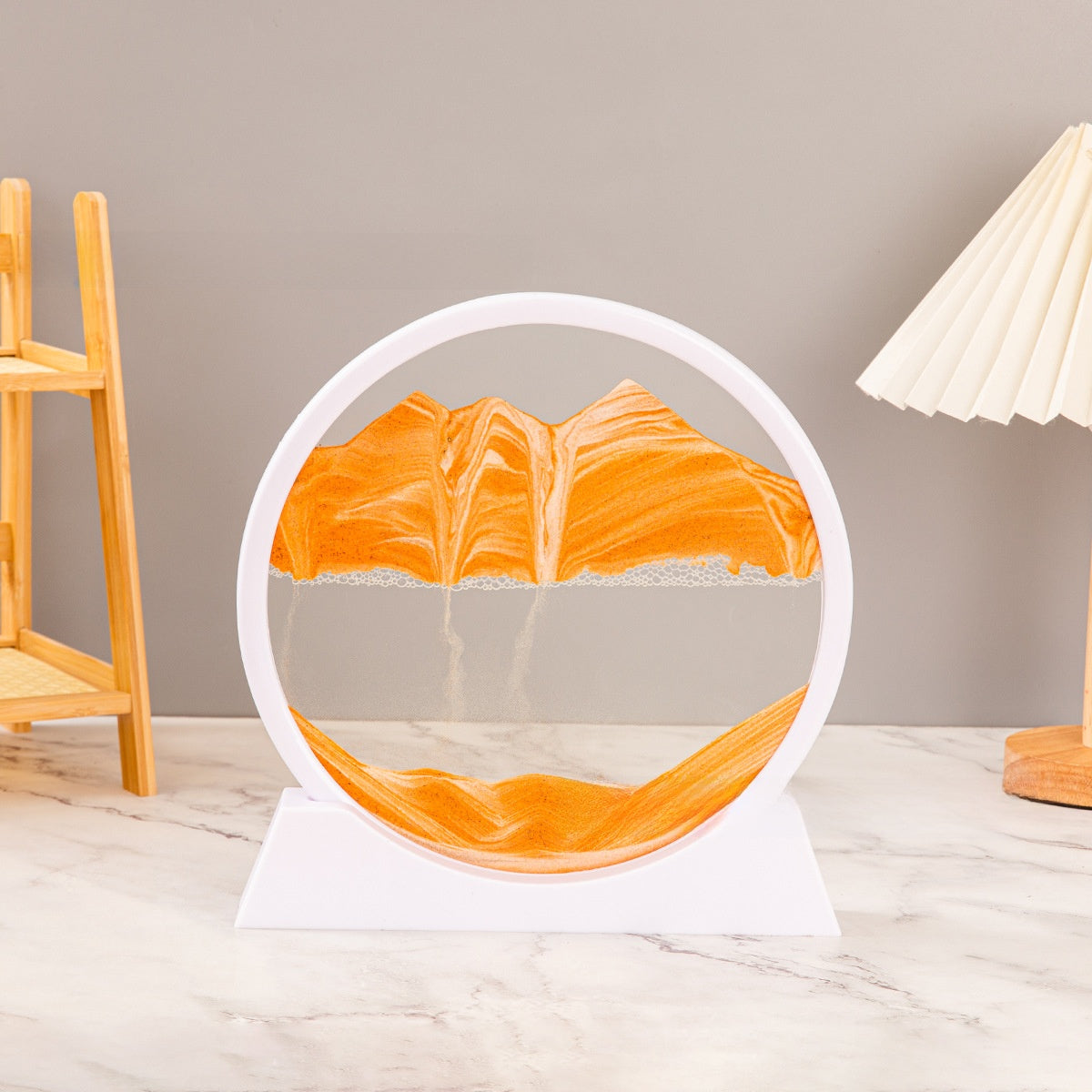 Desktop 3D Sand Art Moving Scene Decoration