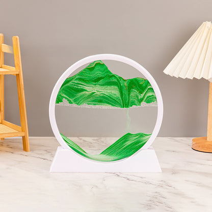Desktop 3D Sand Art Moving Scene Decoration