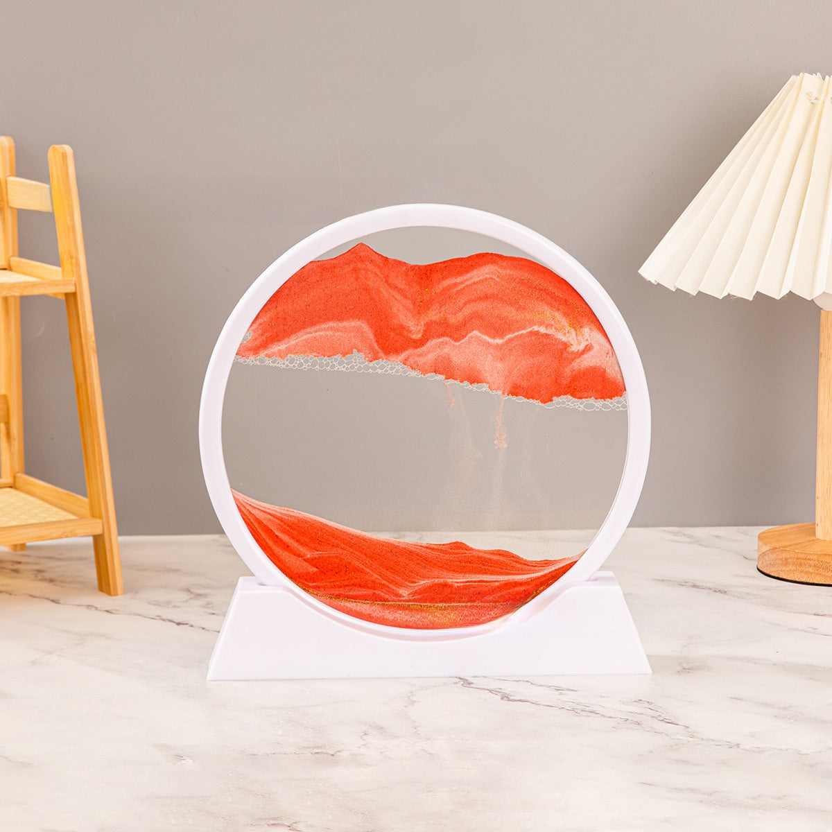 Desktop 3D Sand Art Moving Scene Decoration