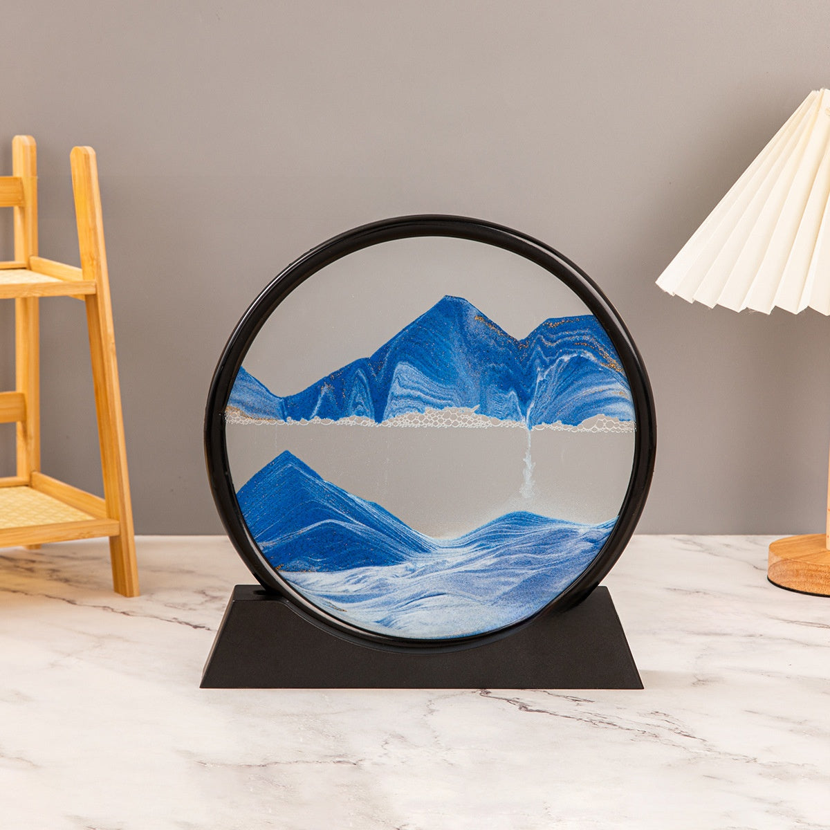 Desktop 3D Sand Art Moving Scene Decoration