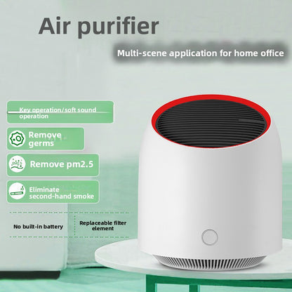 Desktop Air Purifier with Negative Ion Technology
