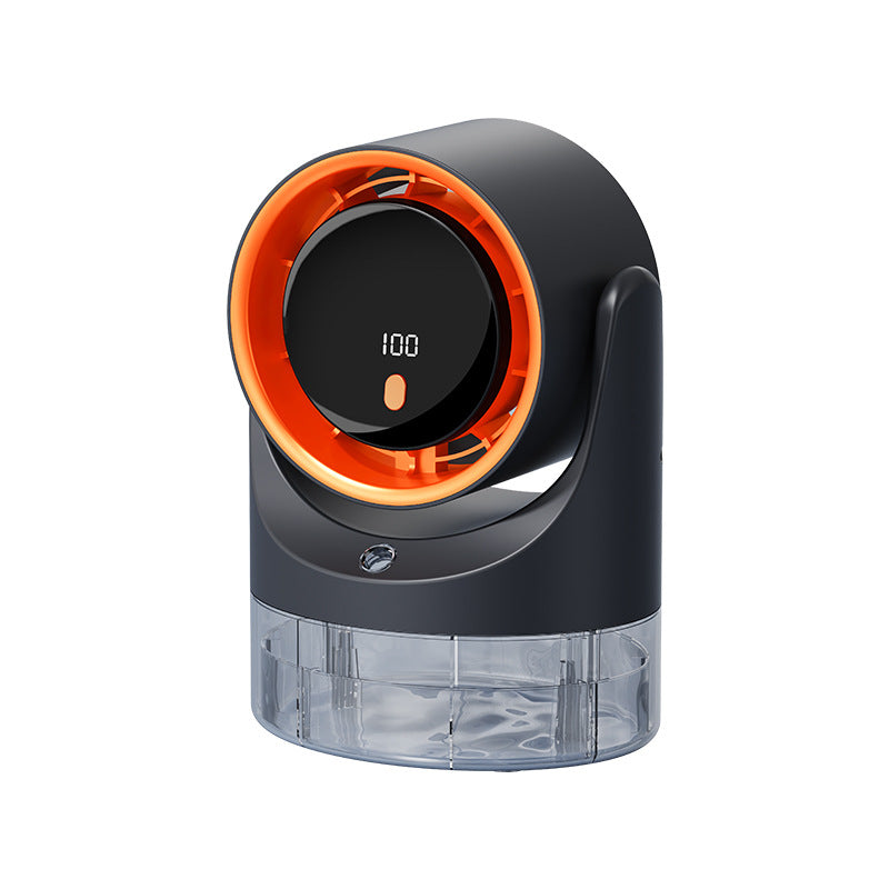 Desktop bladeless fan