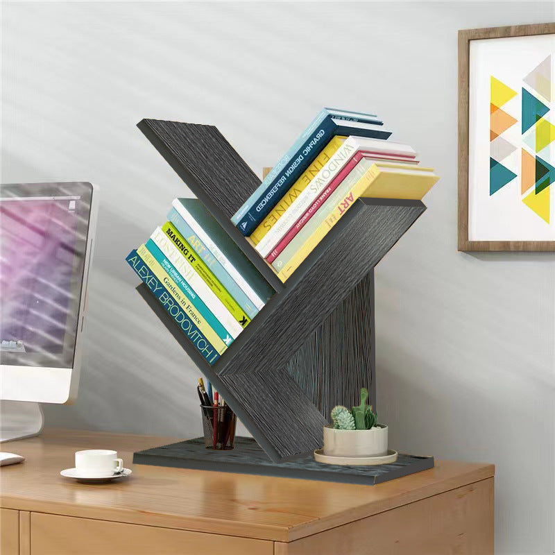 Desktop Bookshelf Multi-Layer Storage Rack