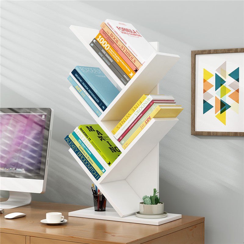 Desktop Bookshelf Multi-Layer Storage Rack