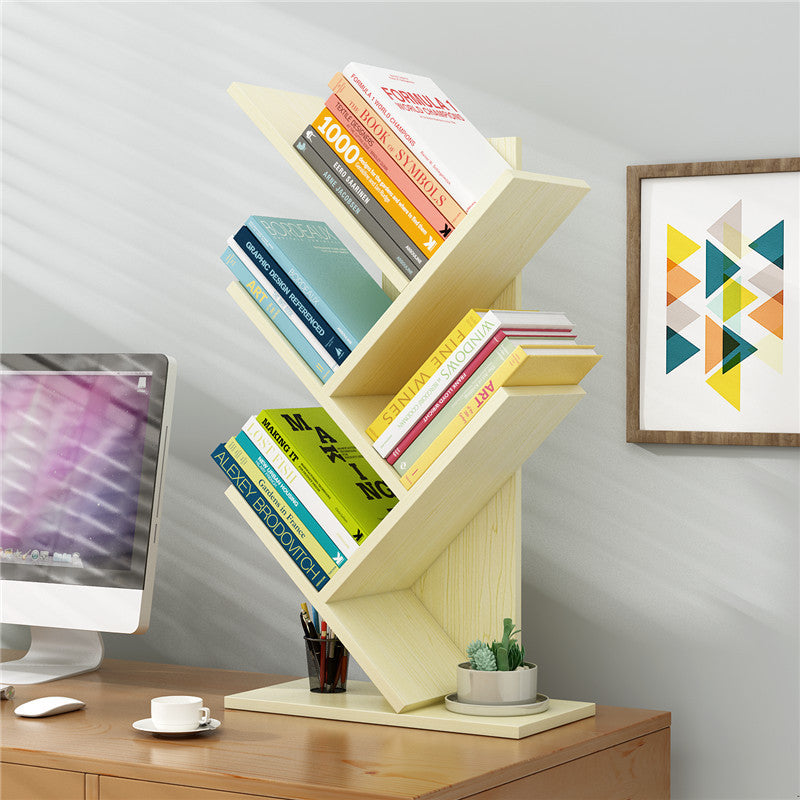 Desktop Bookshelf Multi-Layer Storage Rack