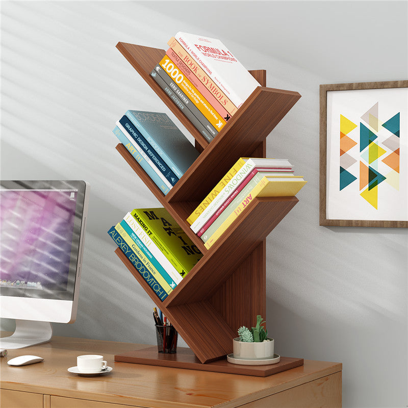 Desktop Bookshelf Multi-Layer Storage Rack