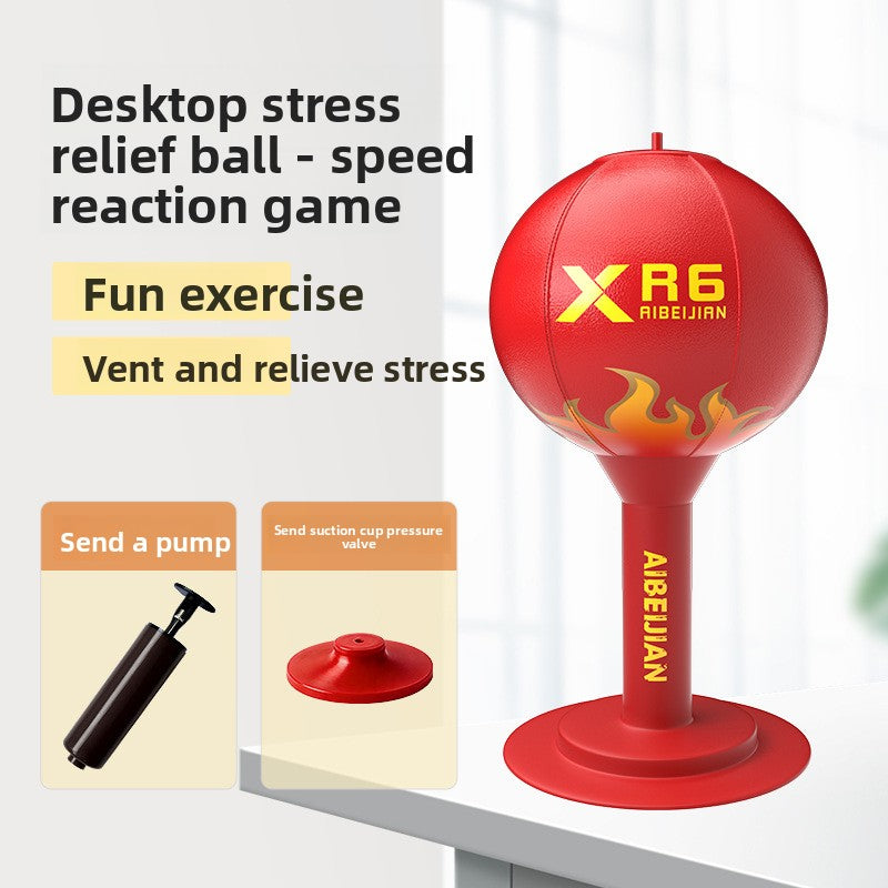 Desktop Boxing Speed Ball with Suction Cup Base