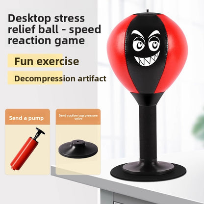Desktop Boxing Speed Ball with Suction Cup Base