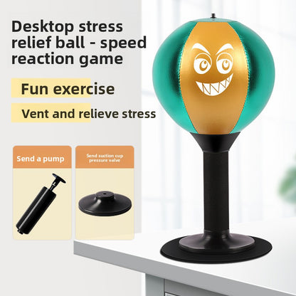Desktop Boxing Speed Ball with Suction Cup Base