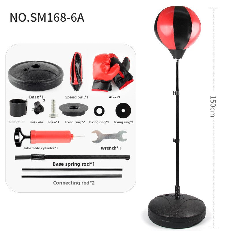 Desktop Boxing Training Ball with Gloves and Pump