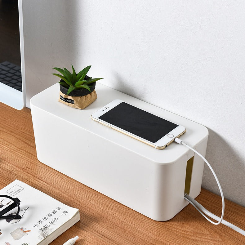 Desktop Cable Management Organizer Box