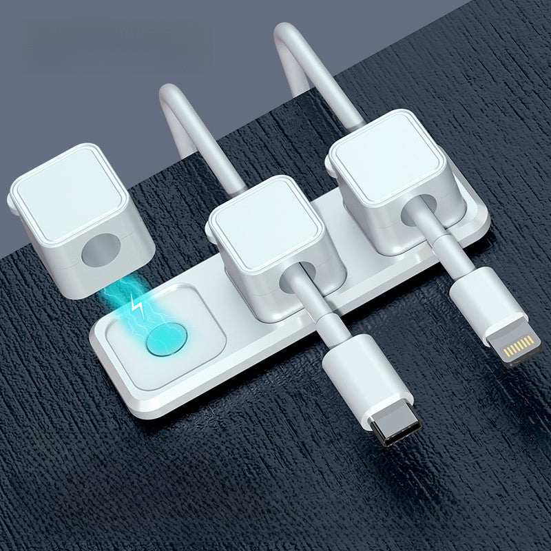 Desktop cable organizer