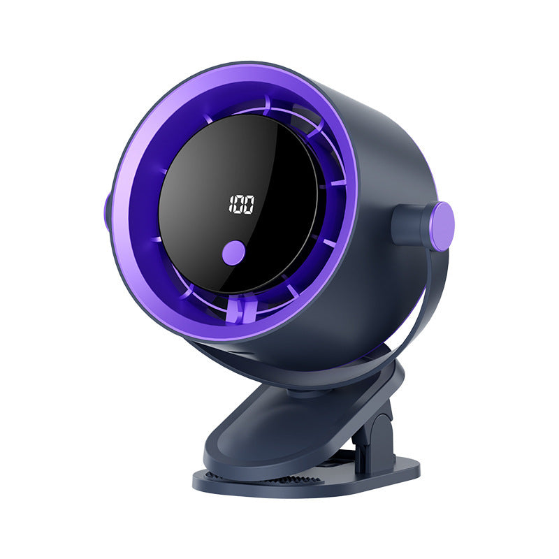Desktop Clip-On Small Fan Silent Small Student Dormitory Office USB Charging 2026 Mini Portable Fan