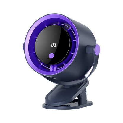 Desktop Clip-On Small Fan Silent Small Student Dormitory Office USB Charging 2026 Mini Portable Fan