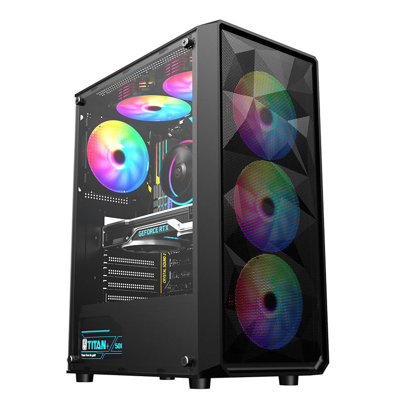 Desktop computer case