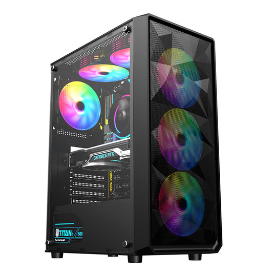 Desktop computer case