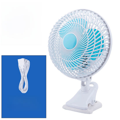 Desktop desk clamp electric fan