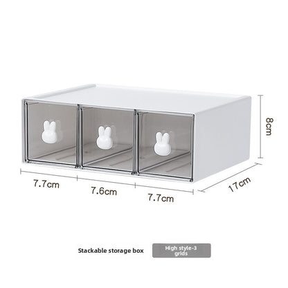 Desktop drawer storage box