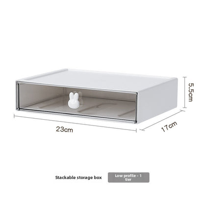 Desktop drawer storage box