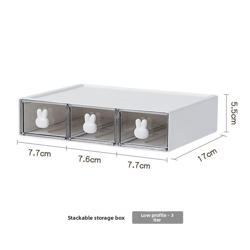 Desktop drawer storage box