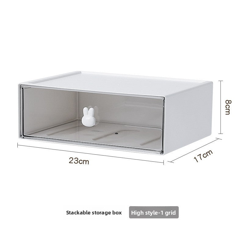 Desktop drawer storage box
