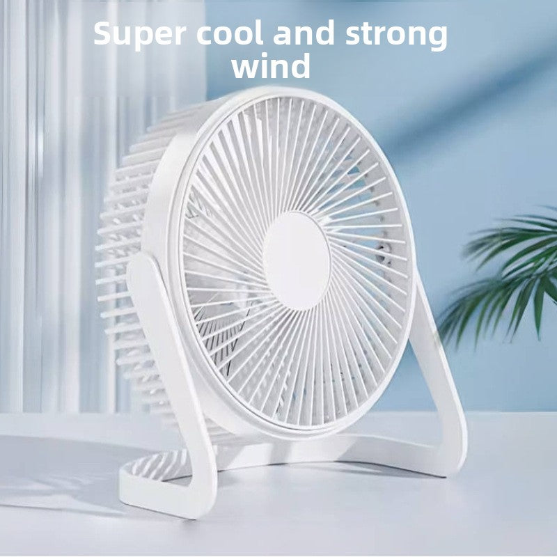 Desktop electric fan with high wind force