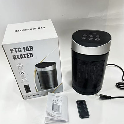 Desktop Electric Heater with Remote Control