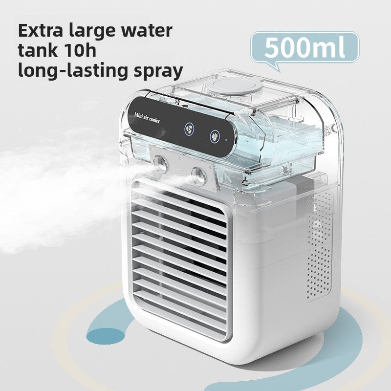 Desktop Fan with Cooling Mist Function