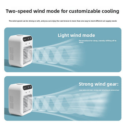 Desktop Fan with Cooling Mist Function