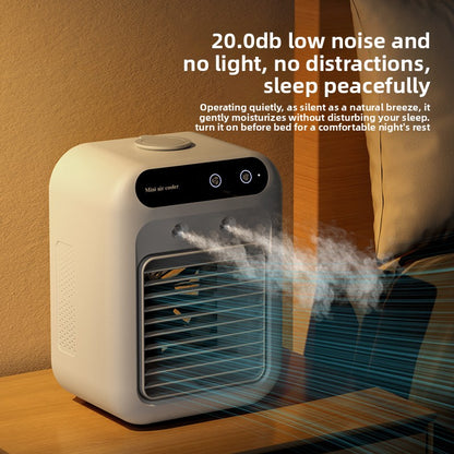 Desktop Fan with Cooling Mist Function