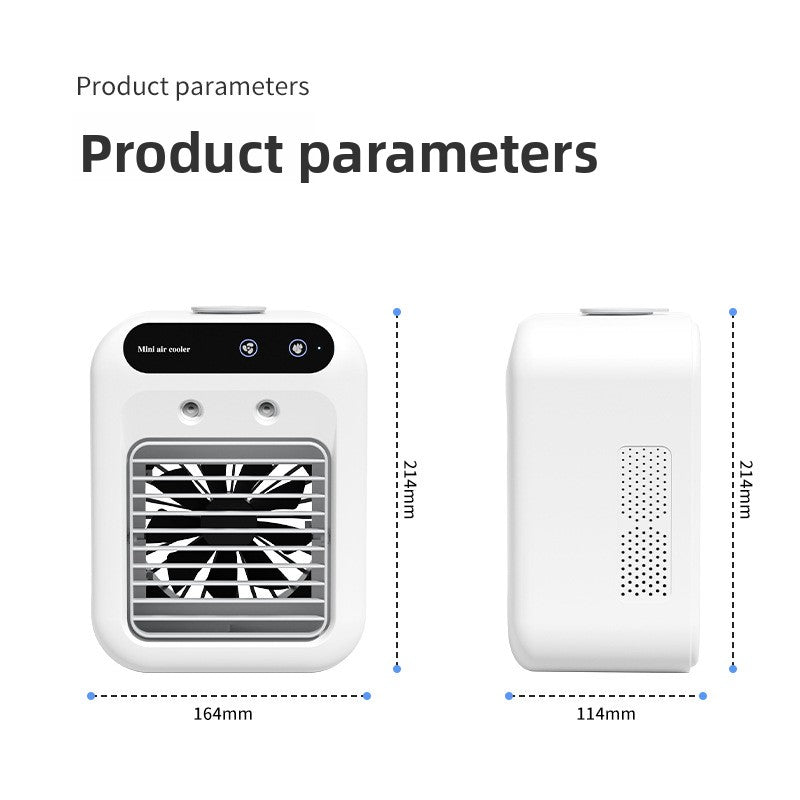 Desktop Fan with Cooling Mist Function