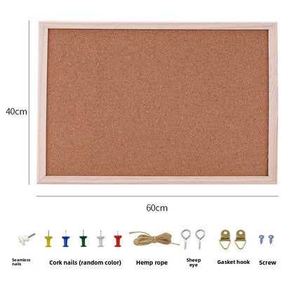 Desktop Hanging Photo Display Cork Board