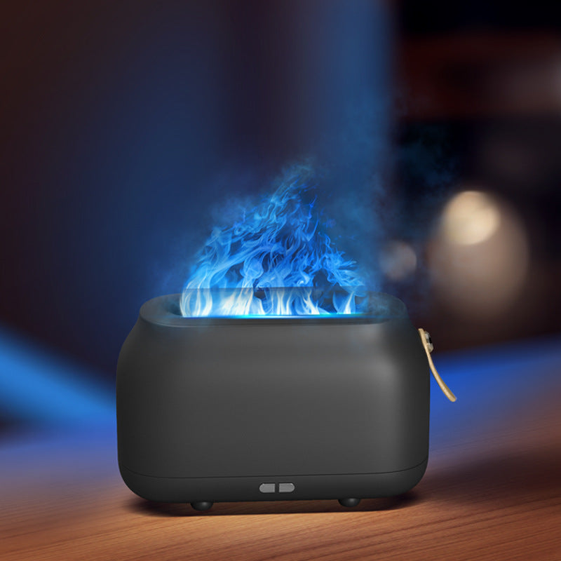 Desktop home simulation flame humidifier USB