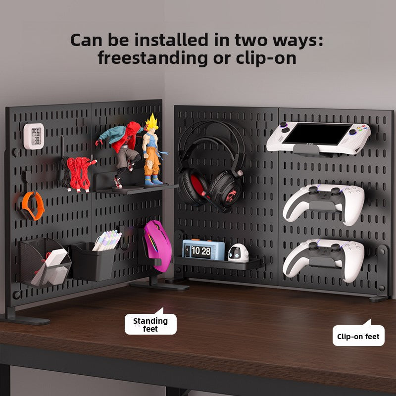 Desktop pegboard