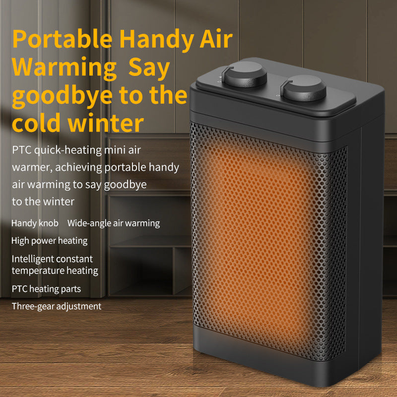 Desktop PTC Ceramic Heater with Quiet Operation