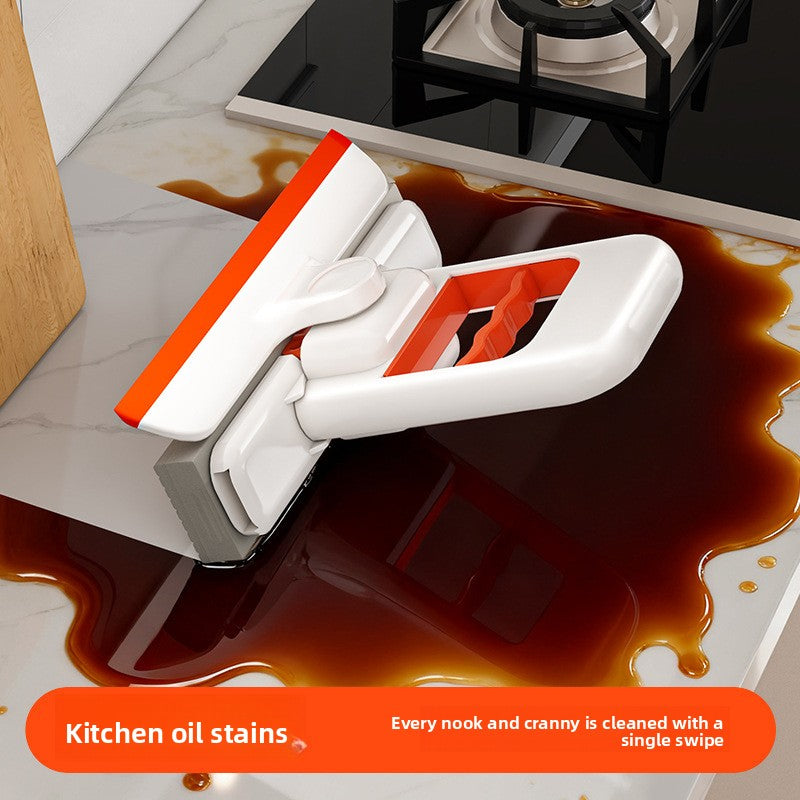 Desktop PVA Mop with Built-in Squeegee