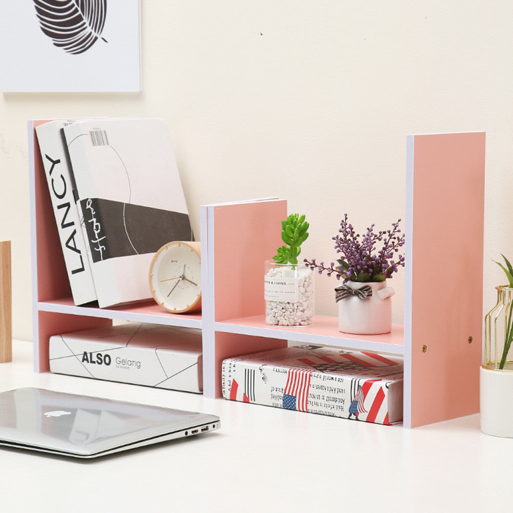 Desktop small bookshelf
