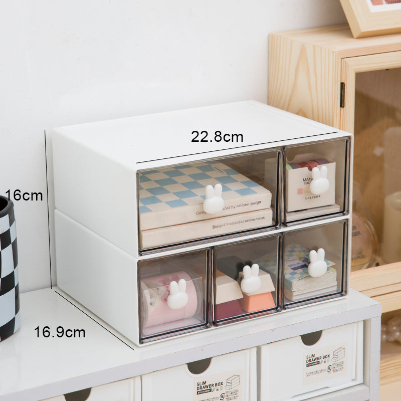 Desktop storage box shelf