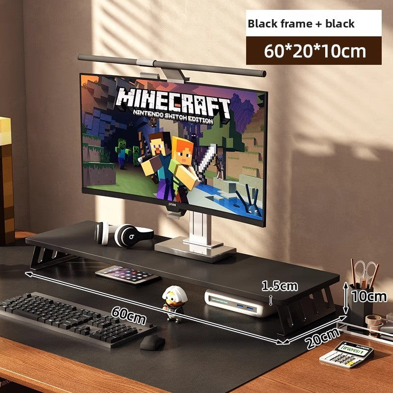 Desktop Storage Rack with Elevated Base