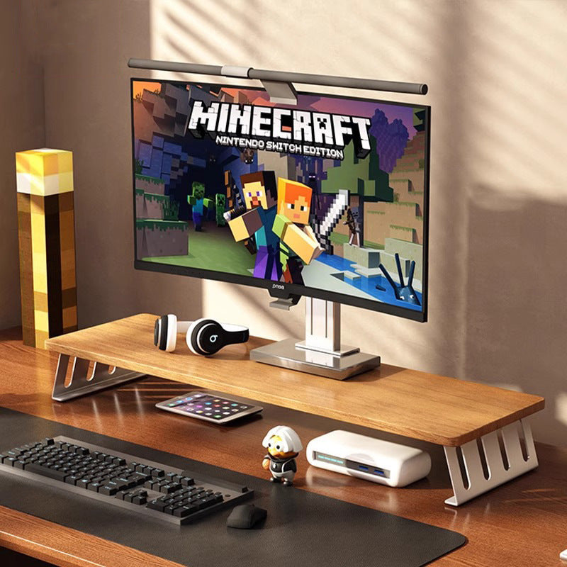 Desktop Storage Rack with Elevated Base