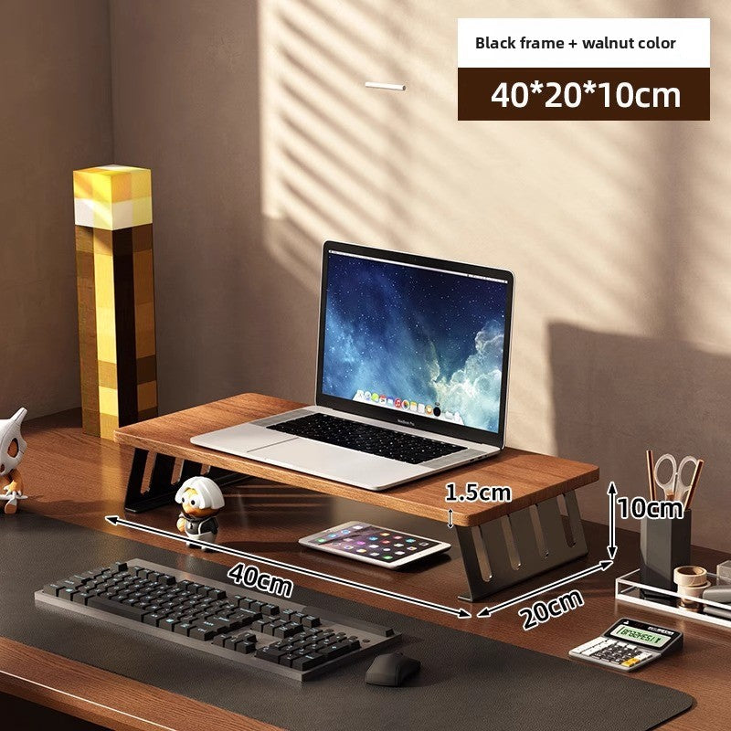 Desktop Storage Rack with Elevated Base