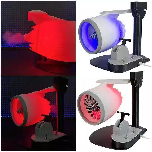 Desktop Turbofan Humidifier with LED Light