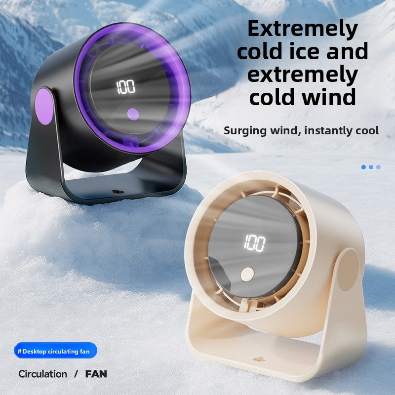 Desktop USB Rechargeable Fan