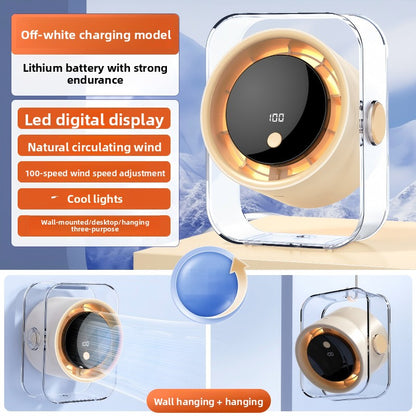 Desktop USB Rechargeable Fan